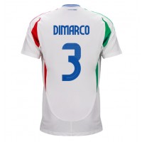 Echipament fotbal Italia Federico Dimarco #3 Tricou Deplasare European 2024 maneca scurta